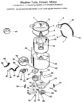 Diagram for 05 - Washer-tubs, Hoses, Motor