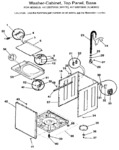 Diagram for 04 - Washer-cabinet, Top Panel, Base