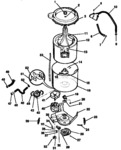 Diagram for 05 - Washer-tubs, Hoses, Motor