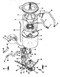 Diagram for 05 - Tub, Basket, And Agitator