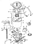 Diagram for 05 - Tub, Basket, And Agitator