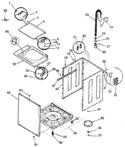 Diagram for 04 - Washer-cabinet, Top Panel, Base