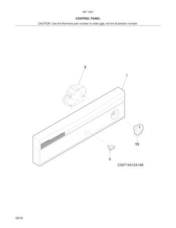 Diagram for 58714012414B