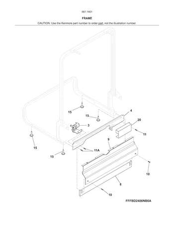 Diagram for 58714012414B