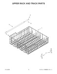 Diagram for 09 - Upper Rack And Track Parts