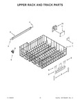 Diagram for 09 - Upper Rack And Track Parts