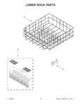 Diagram for 10 - Lower Rack Parts