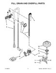 Diagram for 05 - Fill, Drain And Overfill Parts