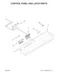 Diagram for 03 - Control Panel And Latch Parts