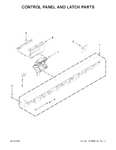 Diagram for 03 - Control Panel And Latch Parts