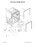 Diagram for 06 - Tub And Frame Parts