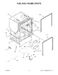 Diagram for 06 - Tub And Frame Parts