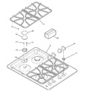 Diagram for 01 - Control Panel & Cooktop