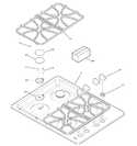 Diagram for 01 - Control Panel & Cooktop