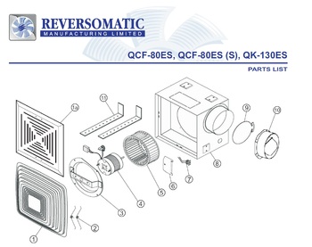 Diagram for QCF-80ES