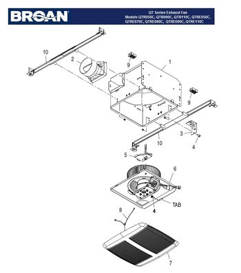 Diagram for QTRE050C