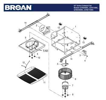 Diagram for QTRE090RC