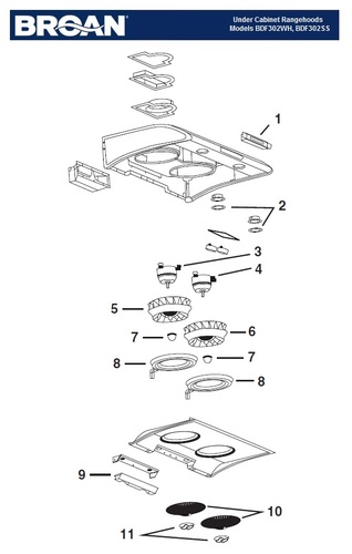 Diagram for BDF302WH