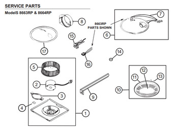 Diagram for 8664RP