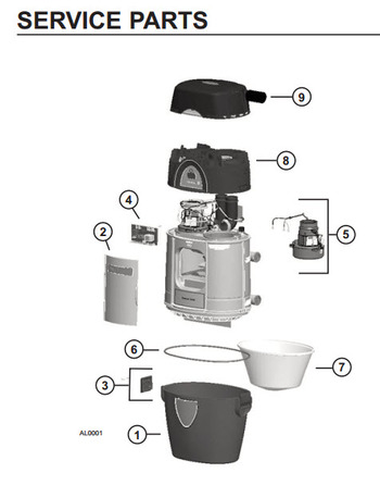 Diagram for VX1040CC Serial #AK00