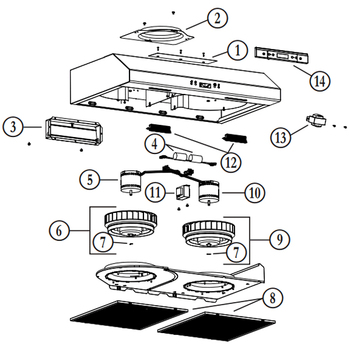 Diagram for BCDJ130WH