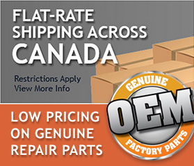 All Orders $12.99 Flat-Rate Shipping - Low Pricing on Genuine Repair Parts